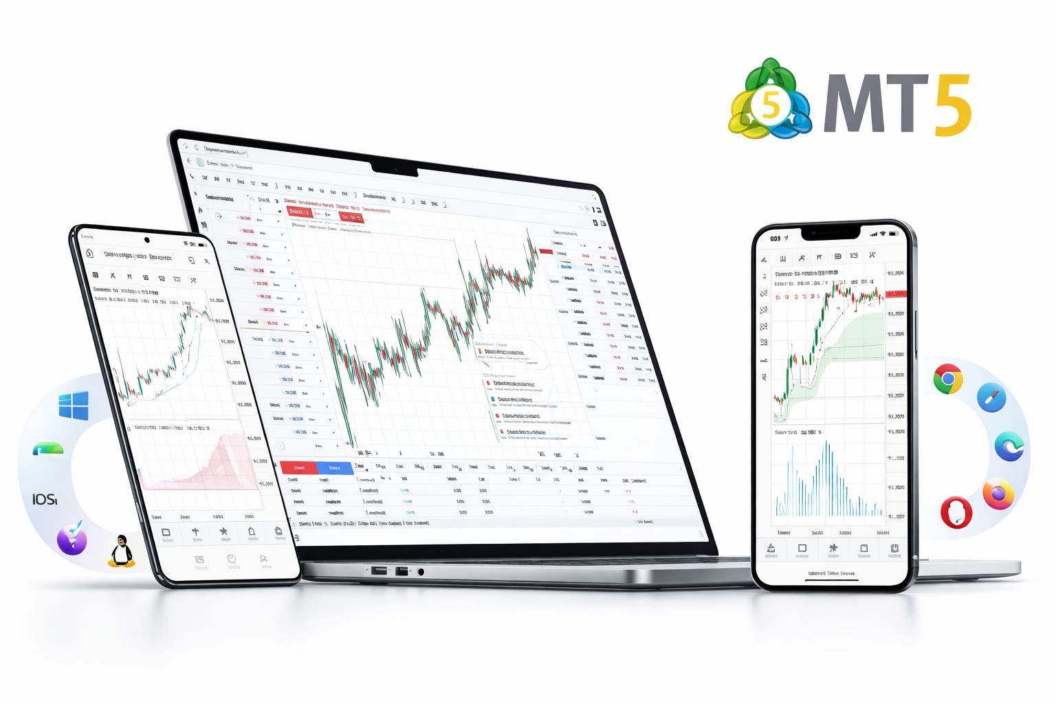 MetaTrader 5 platform workspace preview